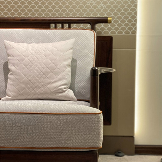 Nanyang Hu Family Nanyang Hu Family Hongyun Series HS9922 Sofa Chinese Classic Aili Guyi Sumu HS9922 Double Sofa 1691*880*983