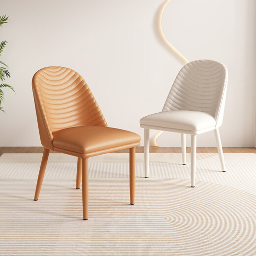 Pashaman (Pashaman) Mesa de comedor de la losa de roca y la combinación de silla Modern de apartamento pequeño estilo crema para el hogar 1.5m Mesa de comedor + 6 sillas 1805Y