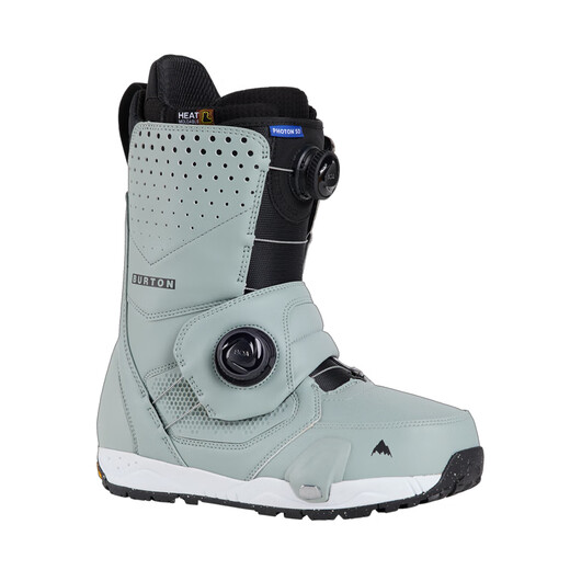 Aotian Extreme 2425 BURTON Men's Snowboard Shoes Widened PHOTON Quick Wear STEP ON PETROLGREEN Widened Shoe Last 40.5