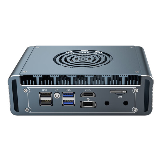 Control doble N5105 Ventilador de enfriamiento de cuatro núcleos Versión ROS ROS Soft Router Linux Control industrial de control industrial Win11 Puerto de red cuádruple con puerto serie Dual Display 4K Pantalla 4G Slot N100 16g Memoria + 256g Estado sólido G31 Modelo de ventilador gris N6210 M.2-I226 Network Network