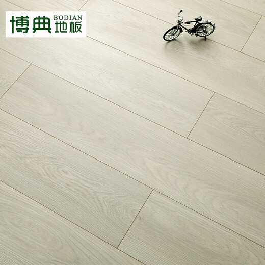博典 ENF级环保芯三层实木复合地板家用 实木三层地热地暖木地板 BD695 12MM
