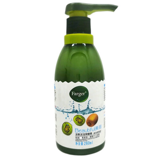 Fabao spring element, kiwi fruit fragrance elastin for women's curly hair, moisturizing, fluffy, natural and refreshing fragrance. Fa Ge spring element, net content 260ml/two bottles