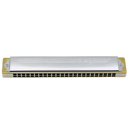 
TOMBO (TOMBO) Japanese imported ching 6624S rest custom modified performance electroplated copper grid 24-hole polyphonic harmonica 24-hole F-tune