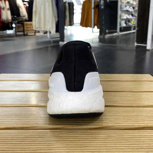 阿迪达斯春夏季男款女款跑步鞋PUREBOOST 23 WIDE时尚潮流舒适透气运动鞋 IF4839/黑/白 44.5