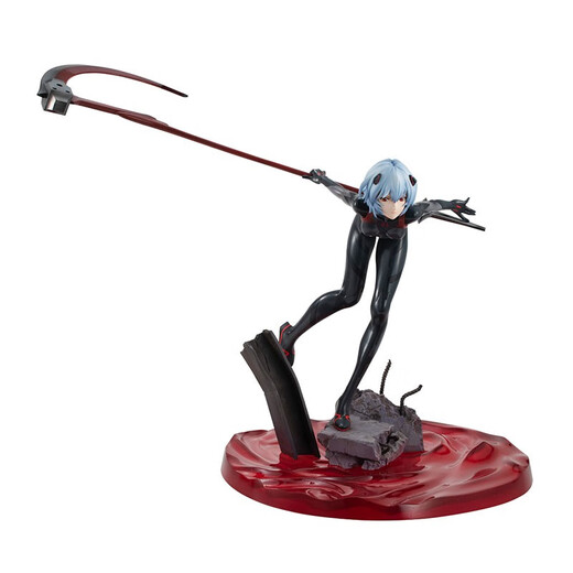 Megahouseeva Neue Theater Evangelion Figure Model Ornament Spielzeug Ayahari Kampf 24 cm