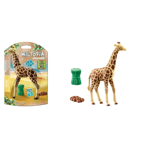 Playmobil simulated animal series giraffe environmentally friendly material 4-10 birthday gifts for boys and girls