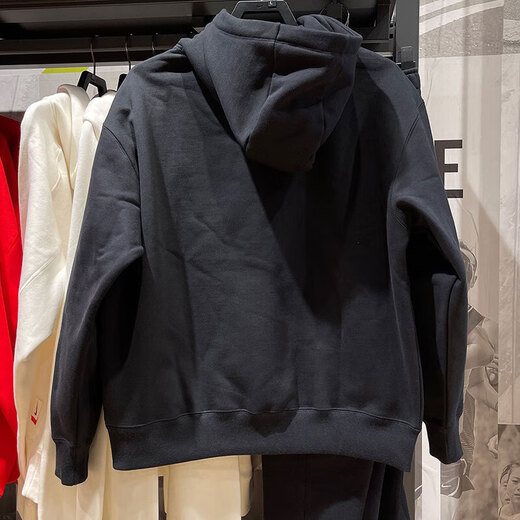 耐克（NIKE）卫衣外套男装夏季新款健身运动加绒保暖连帽休闲套头衫FZ6193-010 FZ6193-010黑色 2XL