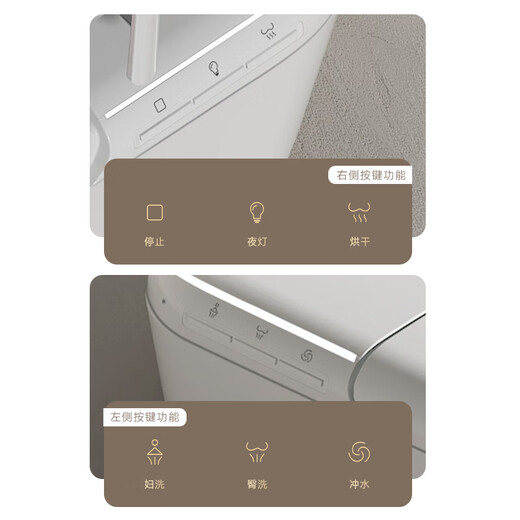 Miyano Smart Toilet Integrated Automatic Flush Fernbedienung Instant Flushing und Trocknen multifunktionaler Induktion Flip-Abdeckung 967A [Fußspülung] 300/400 Grubenentfernung (Bestellnotiz)