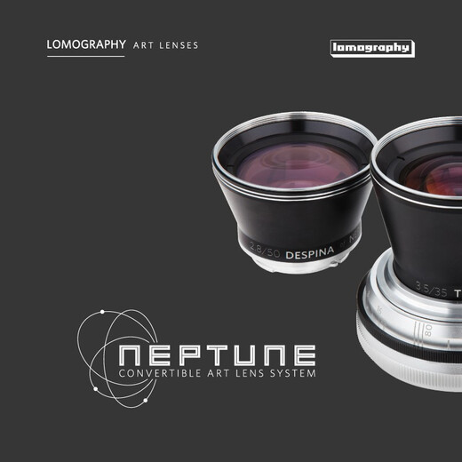 LOMOGRAPHYLomography Neptune Convertible Neptune three-lens lens combination silver Pentax K mount