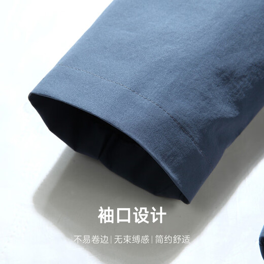 红蜻蜓（RED DRAGONFLY）夹克男商务休闲时尚简约百搭宽松舒适连帽上衣外套 黑色A 2XL