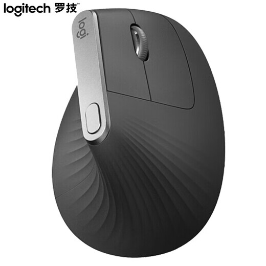 Logitech Master Series MX Vertical Enterprise Wireless Bluetooth Mouse LIFT Business Office Mouse Ergonomic Vertical Mouse Vertical Black Gray