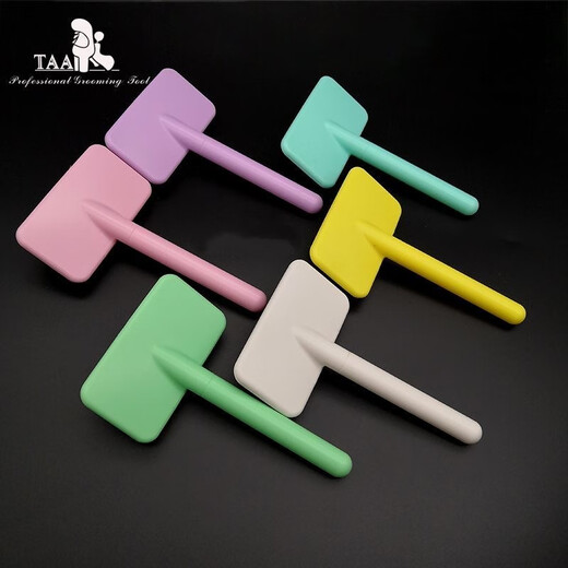 TAA Taiwan TAA official store pet grooming needle comb little white comb it it elf comb professional needle comb hair pulling needle comb cute powder