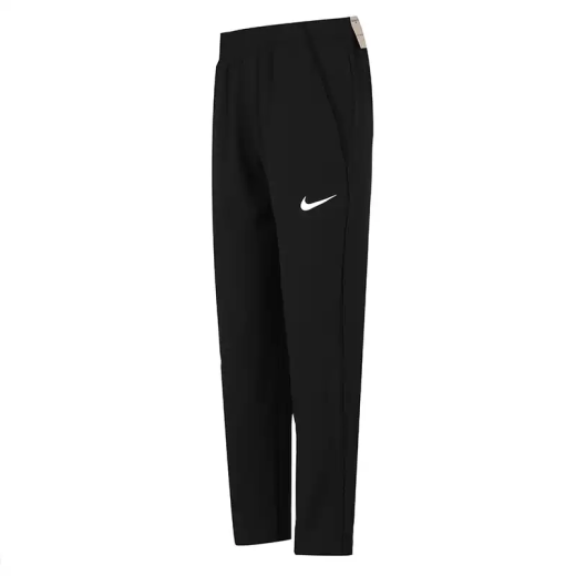 耐克（NIKE）运动裤男裤2025夏季新款梭织透气长裤健身裤休闲裤平口裤 梭织速干直筒DM6627-010黑色 2XL 推荐180-190斤