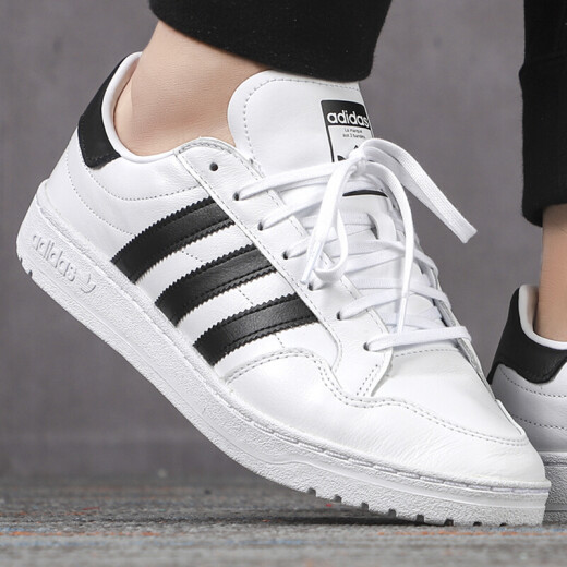 阿迪达斯 （adidas）新款三叶草男鞋夏季经典贝壳头运动鞋时尚轻便低帮舒适透 EG9734休闲舒适 40