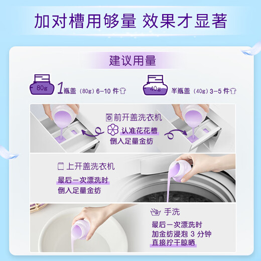 Jinfang Clothes Fragrance Master Fragrance Perfume Care Softener Fresh and Smooth 2 Jin Jin is equal to 0.5 kg, long-lasting fragrance, deodorization and anti-static