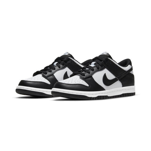 Nike (Nike) [tendencia] Nike Dunk Shops Low Board Shoes's Women's New Black and White Panda Low Top Breathable Casual Sports Shoes CW1590-100 (Panda en blanco y negro) 38