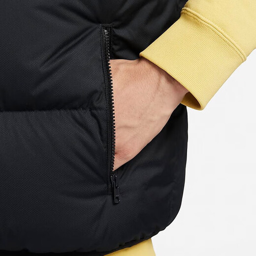 Nike (Nike) Baumwollweste neuer Winter warm warmer lässiger Sportswear-Jacke FB7374-010 XS
