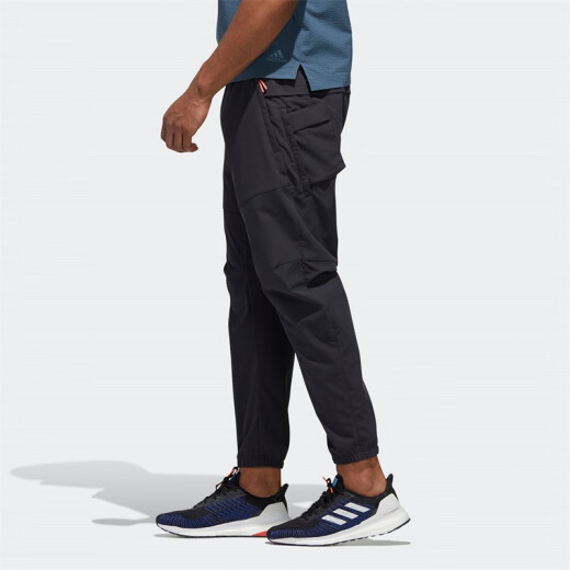 阿迪达斯 （adidas）男裤新款时尚运动裤跑步休闲舒适梭织长裤EI9761海外直邮 H13794 M