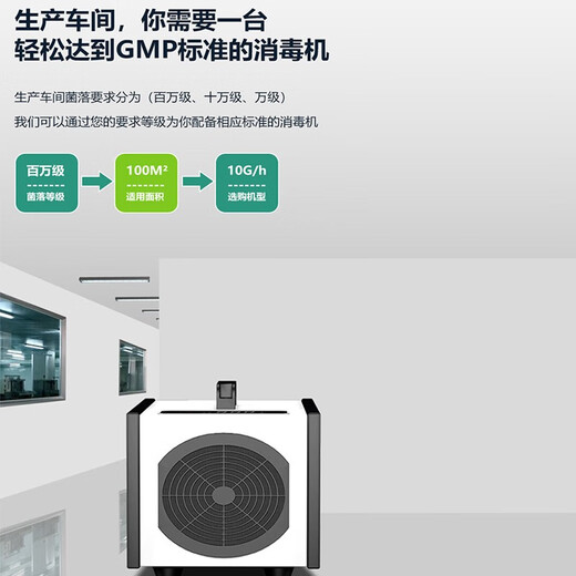 Feili ozone generator food factory workshop animal husbandry air sterilization deodorization machine B810N 10g ozone 150