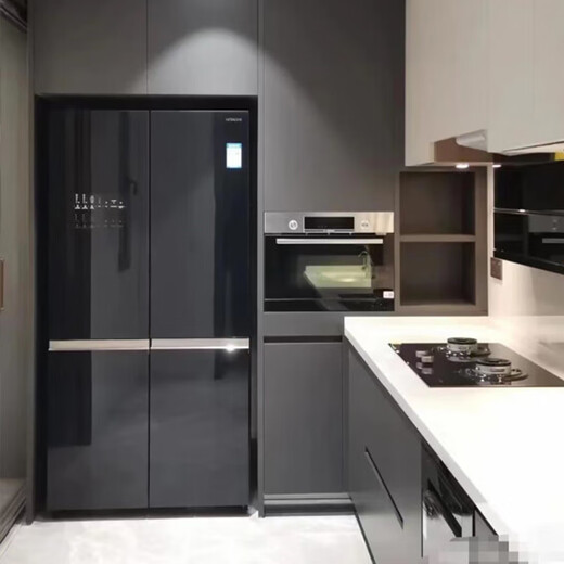 Hitachi (HITACHI) 573L cross-door refrigerator imported large-capacity side-by-side classic model vacuum preservation automatic ice making rapid refrigeration R-FBF570KXC national subsidy cross-door flagship machine crystal mirror color