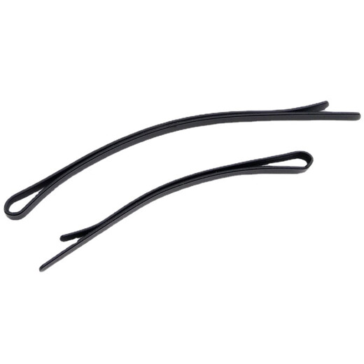 Men's invisible hairpin black one-word clip curved broken hairpin clip thickened bangs embarrassing period clip large size female 5-pack small size-2106#