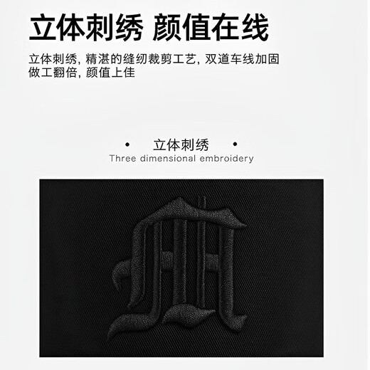 Fikawei large head hat men's spring and summer high top baseball cap peaked hat sun hat trendy casual sunshade breathable high top enlarged hat circumference 60-65