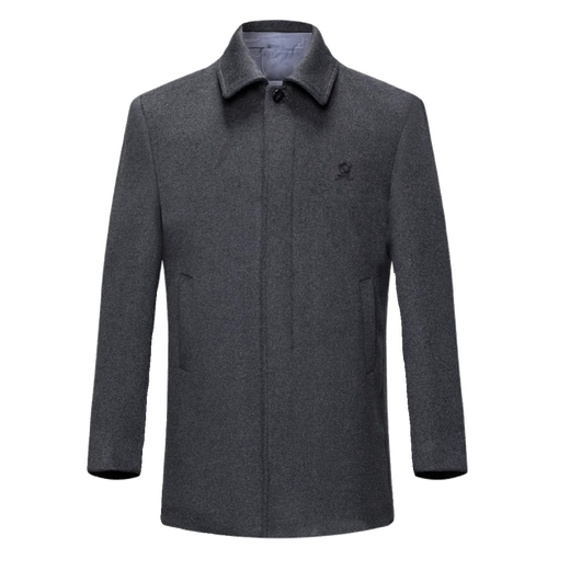 Mengtejiao French Cashmere Poat Men's Men's Stempable Внутреннего вкладыша среднего возраста.