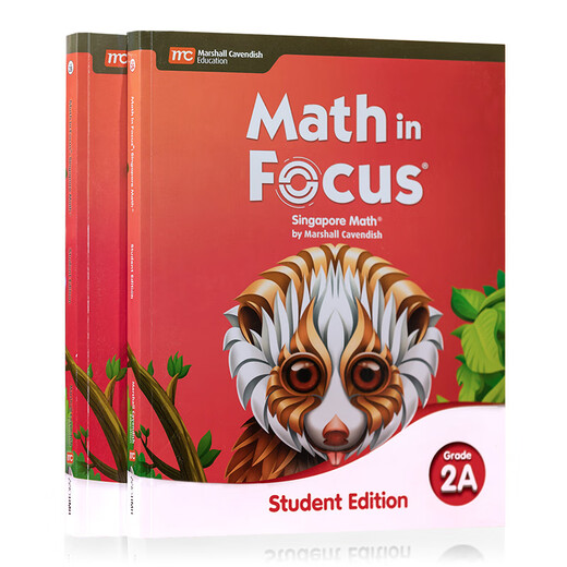 正版美版新加坡小学数学Math in Focus新版2020版KAKB1A1B2A2B3A3B4A4B5A5B6A6B7A7B8A8B美国小学 初中六七年级数学教材 原版教材 K12345级课本共12