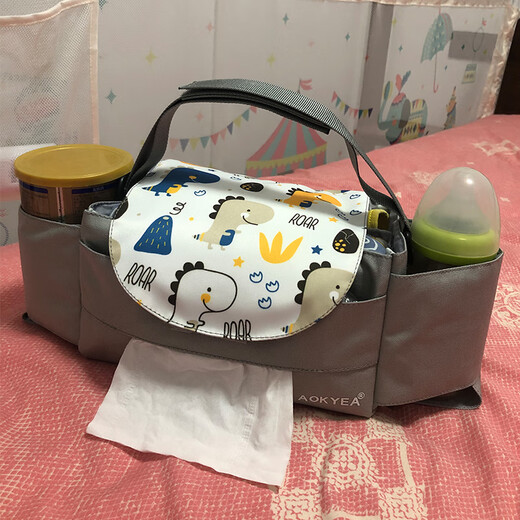 Aokyea bébé poussette de suspension sac bébé poussette de rangement universel sac de rangement bébé accessoires artefacts crochet sac de rangement suspendu sac de rangement