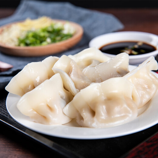 湾仔码头 大白菜猪肉水饺 1320g 66只 直播