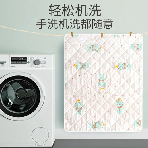 Yinbei Ai urine separator pad Large size baby ramie cool mat sheets can be washed large bed elderly linen summer breathable urine separator pad Rami urine separator pad [180*200]