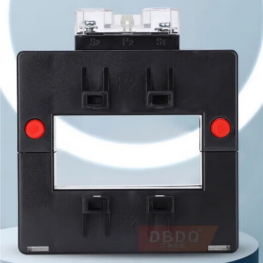 Current transformer open type opening type square hole copper bar aluminum bar DP/DB46/58/BHK-0.66 122*82mm white model 800/5A x 0.2