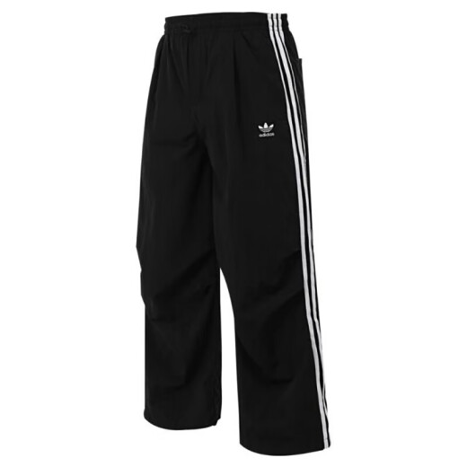 AdidasYY胜道体育2024秋男三叶草梭织潮流时尚舒适休闲运动长裤 JW9896 XS