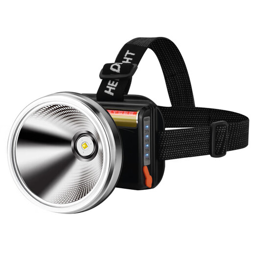 GUBPMTSHIM strong light head lamp charging super bright head-mounted light flashlight long-range shot 9923 white light version-18650