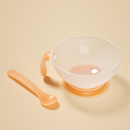 Albo Baby ergänzende Lebensmittelschale für Neugeborene, die Wasser füttern und stillende Babys Spezial Reismehl Reis Paste Schüssel Löffel Set Tabelle CJ353