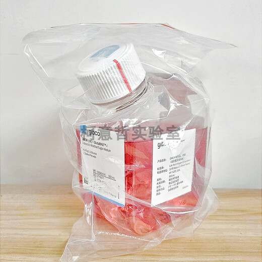 Gibco原装 DMEM高糖培养基 C11995500BT C11965500BT 11965- 进口11965-092 - 500mL