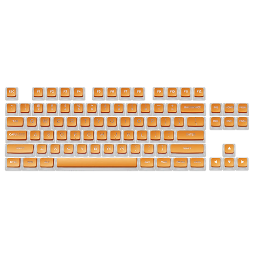 罗技（Logitech）K835有线机械键盘游戏电竞键盘84键电脑办公键盘个性pbt键帽送男友 K835冰橙键帽版 单光 红轴