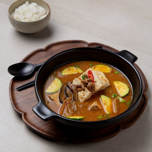 可局韩国大酱汤朝鲜族臭酱延边特产韩式正宗清国酱黄豆酱豆 餐饮批发 5袋清国酱球