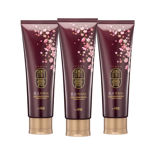 睿嫣（ReEn）润膏LG韩国进口 舒盈养护 洗发水250ml*3 清爽莹润 洗护套装