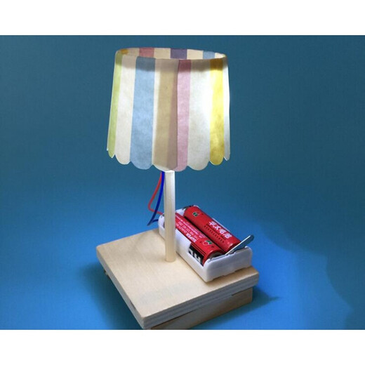 ZANLUTONG scientific experiment DIY paper cup small table lamp science and technology small invention handmade environmentally friendly material assembly model