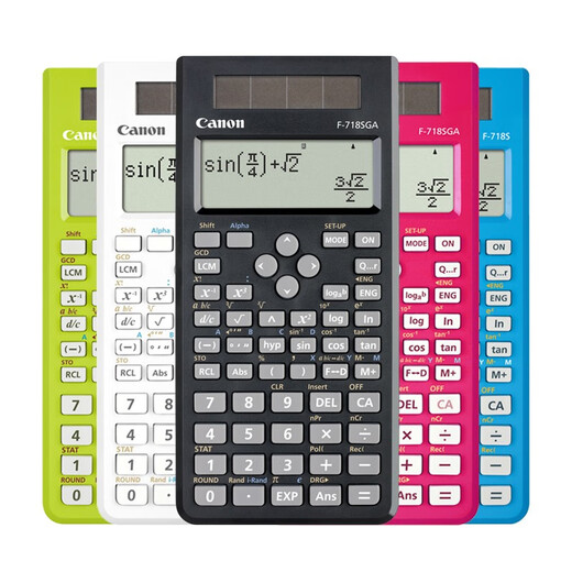Canon F-718SGA Science Multifunktion FUNKTION FUNKTION FOCULURS High School College Student Aufnahmeprüfungsprüfung Physik und Chemiewettbewerb Pink Pink