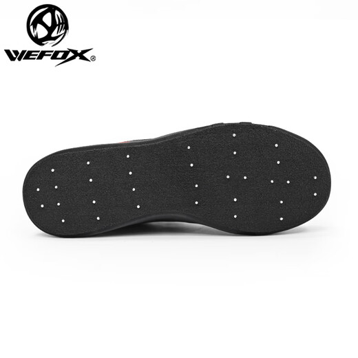 WEFOX 威狐矶钓鞋防滑透气轻便钓鱼鞋耐磨毛毡底海钓鞋户外登礁钓鱼鞋 WDX1050/黑红 均码 43