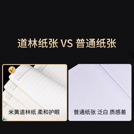 Ziyuan Schafsleder-Notizbuch, A5-Notizbuch, kann individuell angepasst werden, verdickter Notizblock, Business-Notizbuch aus schwarzem Leder, Arbeitsnotizbuch, Büro, einfaches Tagebuch, Text, Kunstdruck, Logo, tragbar, Retro, A6, Marineblau, 160 Seiten