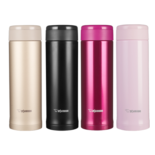 Zojirushi (ZOJIRUSHI) thermos cup for men and women stainless steel large capacity vacuum imported business portable water cup tea cup SM-ASE50 pink 500 ml