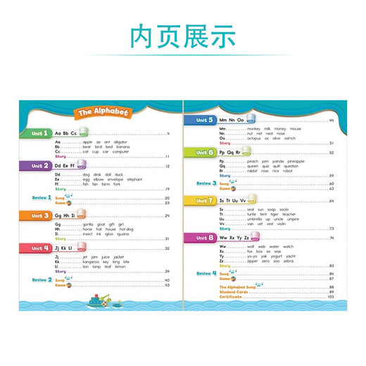 Oxford Natural Spelling World Lehrbuch Neue Version Oxford Phonics World Level 12345 Englische Naturschreibung für Kinder 5-12 Jahre alte Phonics Lehrbuch Level 1 Lehrbuch + Buch + App (Giveaway-Kurs)