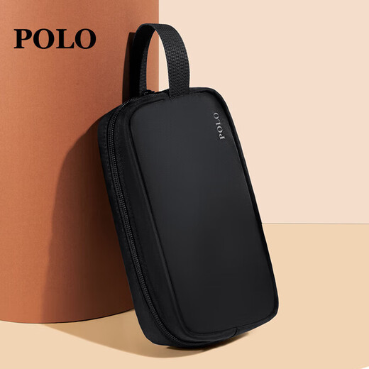 POLO cosmetic bag portable outing cosmetics storage bag business trip toiletry bag large capacity portable storage bag for men and women