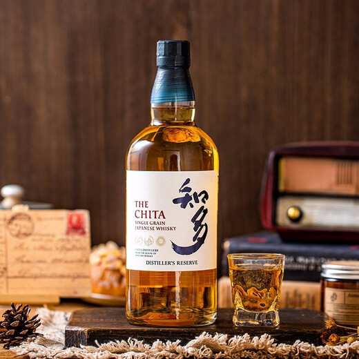 归素【官方行货】日本进口洋酒 三得利（Suntory）角瓶角牌威士忌嗨棒 知多单一谷物威士忌700ml