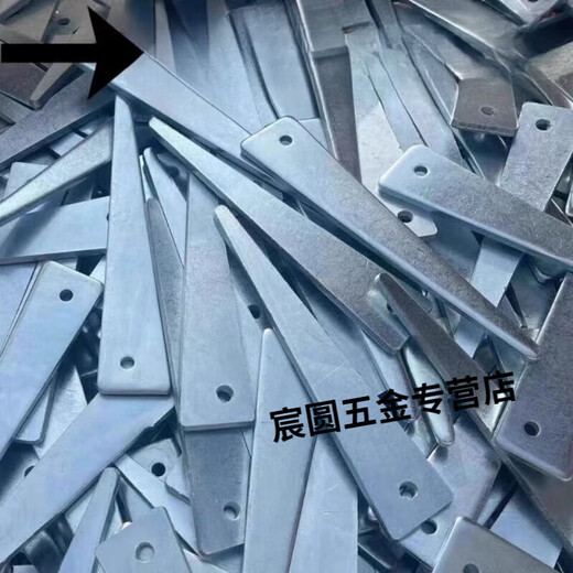 Ai style square column buckle pin square and round buckle pin piece beam clamp pin column reinforcement triangular pin piece shear wall oblique high strength 6 thick galvanized plug 100 pieces