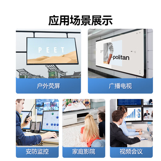 Shanze HDMI Extender Network Cable to HDMI Converter Signal Extender HDMI to RJ45 Network Cable Network Port 1080P Video Transmission 50 Meter Pair SZ-50W