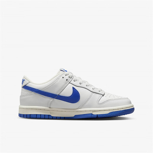 Nike (Nike) dunk bas blanc et bleu résistant à l'usage à bas prix Sports et chaussures décontractées DH9765-105 36,5